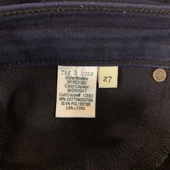 Rag & Bone‎ Midnight Legging Jeans - Picture 9 of 12
